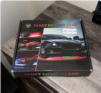 RGB underglow chassis light kit for 12V cars