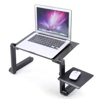Adjustable laptop stand for desk and workspace