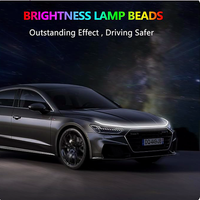 LED Hood Light Strip Dynamic Scan DRL Universal White
