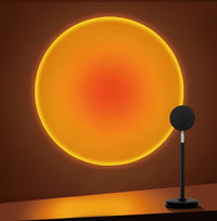 Sunset Projection Lamp RGB LED light for room decor
