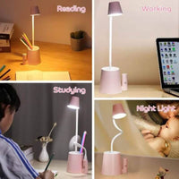 USB-powered LED desk lamp for study and office