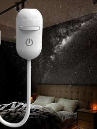 2-in-1 USB galaxy star projector night light