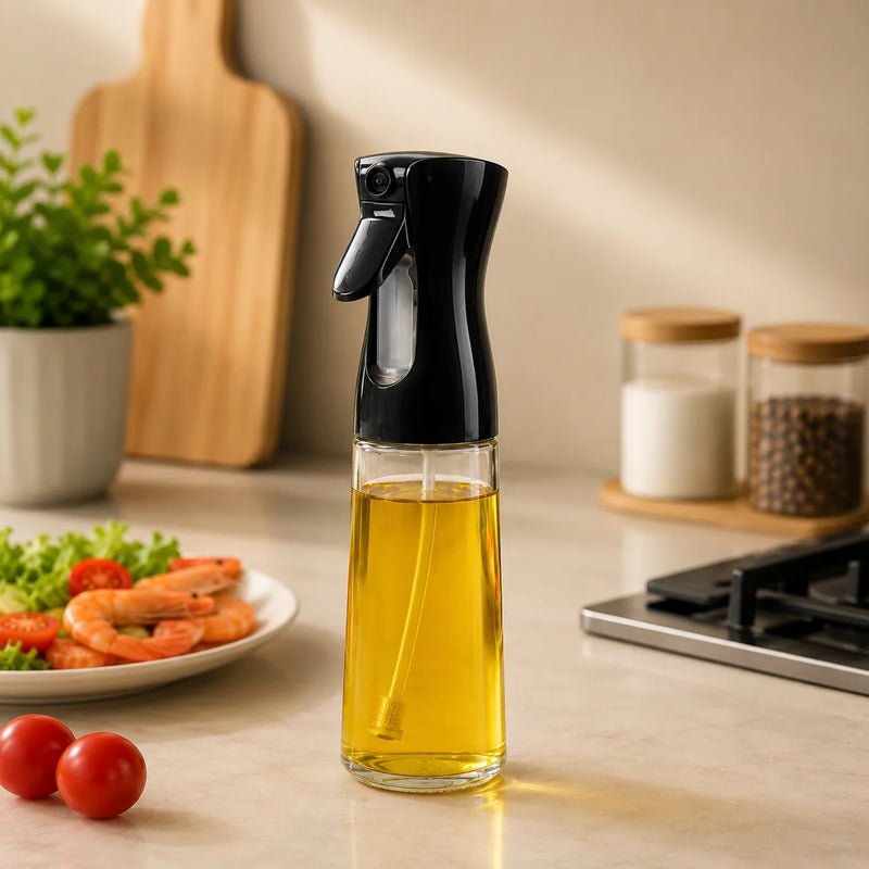 Kitchen oil spray bottle for cooking