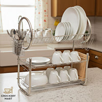 Stainless steel kitchen organizer