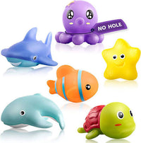 Silicone Bath Toys and Bath Organizer Caddy for kids