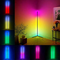 Floor Standing RGB Controlled Lamp for Modern Home Lighting