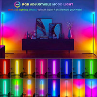 Floor Standing RGB Controlled Lamp for Modern Home Lighting