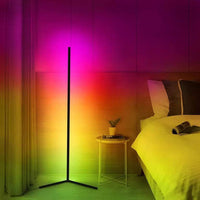 Floor Standing RGB Controlled Lamp for Modern Home Lighting