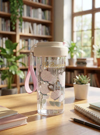 Glass Infuser Water Bottle for fruit and tea