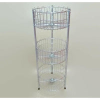 3-tier vegetable storage rack for kitchen organization