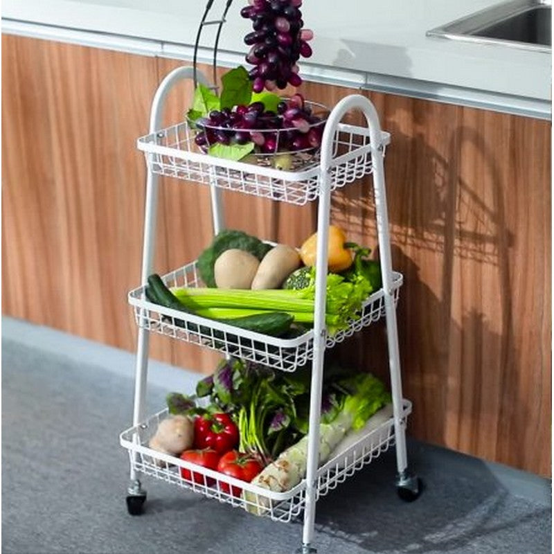 3-tier vegetable storage rack for kitchen organization